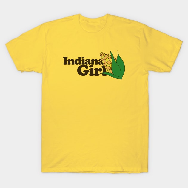 Indiana Girl T-Shirt by bubbsnugg